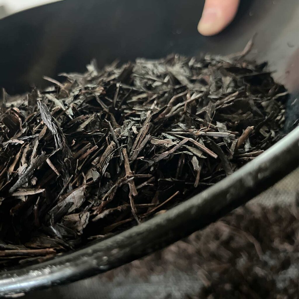 焙じたお茶【お茶農家やぎや】京都府木津川市加茂町　瓶原（みかのはら）